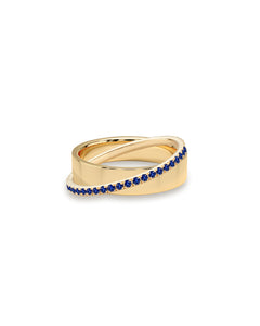 Chloe Ring in Blue Sapphire