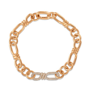 Mara Twist Pave Bracelet