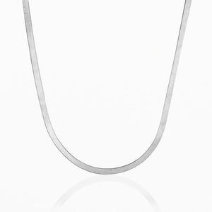 Demi Herringbone Chain Necklace