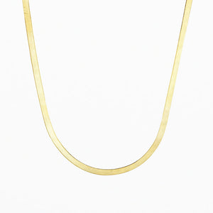 Demi Herringbone Chain Necklace