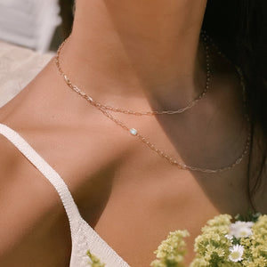 Lola Necklace in Diamond